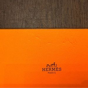 vintage hermes tie box!